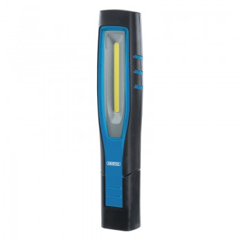 COB/SMD LED Rechargeable Inspection Lamp, 7W, 700 Lumens, Blue, 1 x USB Cable