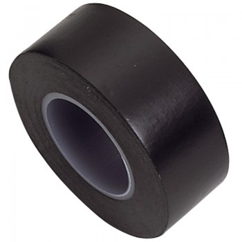 Insulation Tape, 10m x 19mm, Black (Pack of 8)