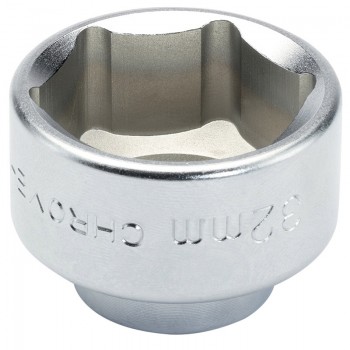 Oil Filter Cap Socket, 3/8&rdquo; Sq. Dr., 32mm