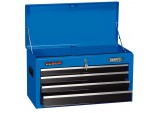 Tool Chest, 4 Drawer, 26&rdquo;, Blue