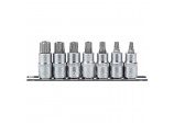 Draper TX-STAR® Security Socket Bit Set, 1/2&rdquo; Sq. Dr., 55mm (7 Piece)