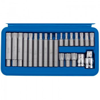 Ribe® 3/8, Socket and Bit Set, 1/2&rdquo; Sq. Dr. (22 Piece)