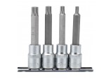 Spline Socket Bit Set, 1/2&rdquo; Sq. Dr. (4 Piece)