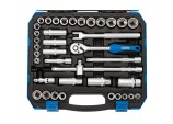Combined MM/AF Socket Set, 3/8&rdquo; Sq. Dr. (39 Piece)