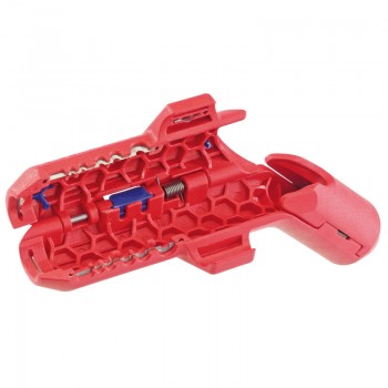 Knipex 16 95 01 SB ErgoStrip Universal 3 in 1 Tool, Right Handed