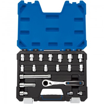 Go Through&rsquo; Metric Socket Set (19 piece)