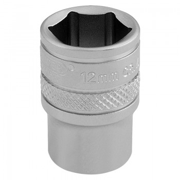 Socket, 1/4&rdquo; Sq. Dr., 12mm