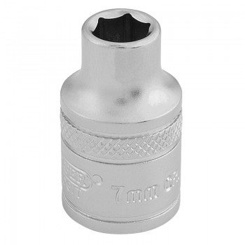 6 Point Metric Socket, 3/8&rdquo; Sq. Dr., 7mm
