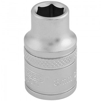 6 Point Metric Socket, 3/8&rdquo; Sq. Dr., 8mm