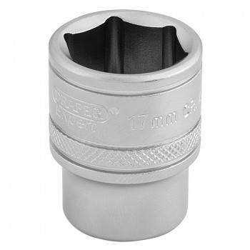 6 Point Metric Socket, 3/8” Sq. Dr., 17mm 6 Point Metric Socket, 3/8” Sq. Dr., 17mm