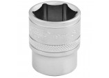 6 Point Metric Socket, 3/8&rdquo; Sq. Dr., 19mm