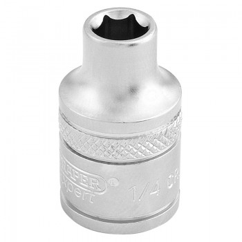 6 Point Imperial Socket, 3/8&rdquo; Sq. Dr., 1/4&rdquo;