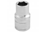 6 Point Metric Socket, 1/2&rdquo; Sq. Dr., 12mm