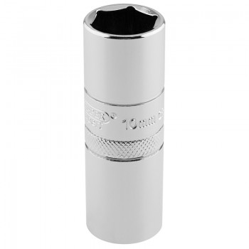10mm Thread 6 Point Spark Plug Socket, 1/2&rdquo; Sq. Dr., 16mm