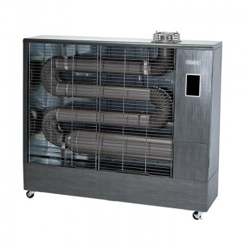 230V Far Infrared Diesel Heater with Flue Kit, 67,500 BTU/19.8kW