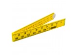 Plastic Folding Rule, 1m