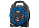 230V Four Socket Cable Reel, 15m