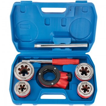 Metric Ratchet Pipe Threading Kit (7 Piece)
