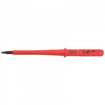 XP1000 VDE Plain Slot Interchangeable Screwdriver Blade, 4 x 100mm