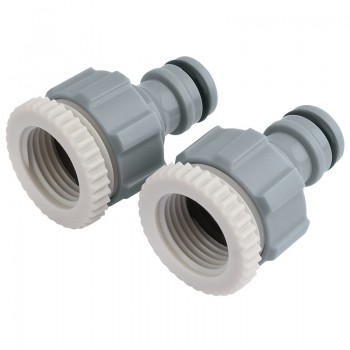 Tap Connectors, 1/2&rdquo; and 3/4&rdquo; (Pack of 2)