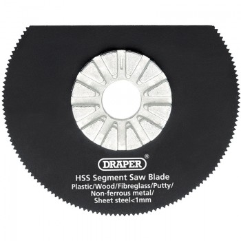 HSS Segment Saw Blade, 63mm Diameter, 18tpi
