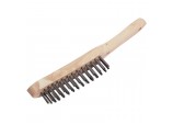 Wire Scratch Brush, 4 Row, 290mm