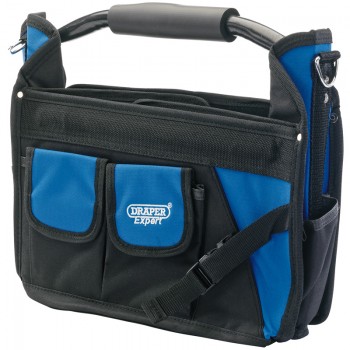 Folding Tote with Tubular Steel Handle, 355mm