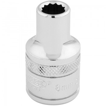 HI-TORQ® 12 Point Socket, 1/2&rdquo; Sq. Dr., 8mm