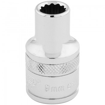 HI-TORQ® 12 Point Socket, 1/2&rdquo; Sq. Dr., 9mm