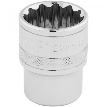 HI-TORQ® 12 Point Socket, 1/2&rdquo; Sq. Dr., 22mm