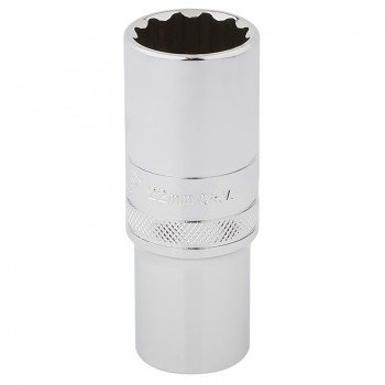 HI-TORQ® 12 Point Deep Socket, 1/2&rdquo; Sq. Dr., 22mm