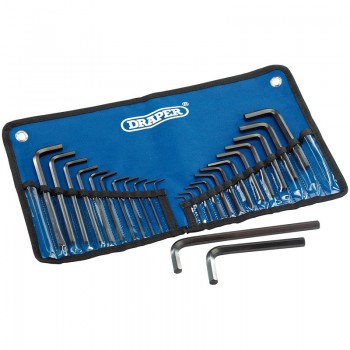 Metric/Imperial Combined Hexagon Key Set (25 Piece)