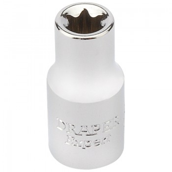 Draper TX-STAR® Socket, 1/4” Sq. Dr., E7 Draper TX-STAR® Socket, 1/4” Sq. Dr., E7