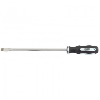 Plain Slot Soft Grip Screwdriver, 10 x 250mm Plain Slot Soft Grip Screwdriver, 10 x 250mm