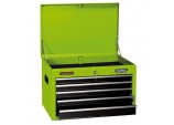Tool Chest, 5 Drawer, 26&rdquo;, Green