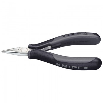 Knipex 35 22 115 ESD Flat Round Jaw Electrostatic Pliers, 115mm Knipex 35 22 115 ESD Flat Round Jaw Electrostatic Pliers, 115mm