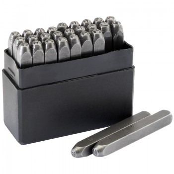 A - Z Letter Stamp Set, 1/8” A - Z Letter Stamp Set, 1/8”