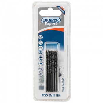 HSS Drill Bits, 3.2mm (Pack of 10)