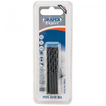 HSS Drill Bit, 3.5mm (Pack of 10) HSS Drill Bit, 3.5mm (Pack of 10)