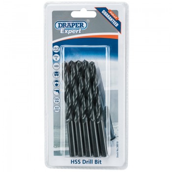 HSS Drill Bit, 10.5mm (Pack of 5)
