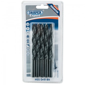 HSS Drill Bit, 12.0mm (Pack of 5)