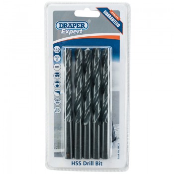 HSS Drill Bit, 12.5mm (Pack of 5)