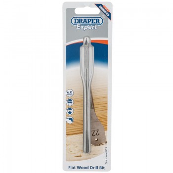 Flat Wood Bit, 6mm