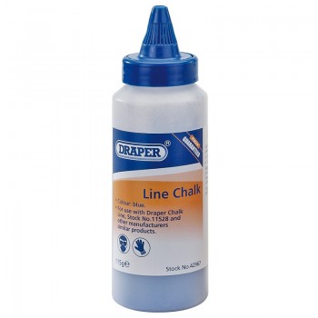 Plastic Bottle of Blue Chalk for Chalk Line, 115g