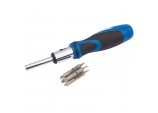 Ratchet Screwdriver and Bit Set (13 Piece)