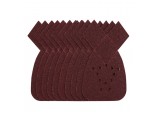Detail Sanding Sheets with Hook and Loop, 140mm, 40 Grit, SSD4 (Pack of 10)