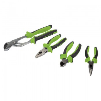 Soft Grip Pliers Set, Green (4 Piece) Soft Grip Pliers Set, Green (4 Piece)