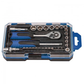 Socket Set, 1/4&rdquo; Sq. Dr. (35 Piece)