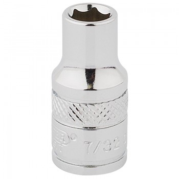 HI-TORQ® 6 Point Socket, 1/4&rdquo; Sq. Dr., 7/32&rdquo;