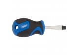 Soft Grip Plain Slot Screwdriver, 6.0 x 38mm